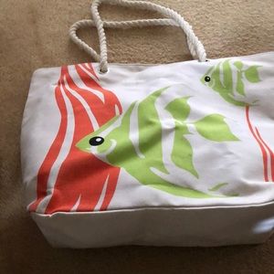 Cute fish beach bag